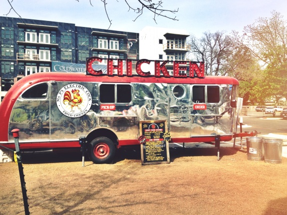 Second trailer for Ms P's Electric Cock Fried Chicken now @ The Picnic on 1720 Barton Springs Road, Austin, TX