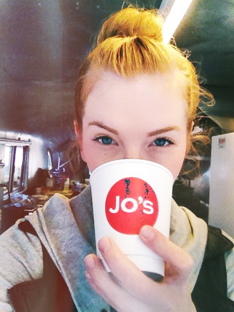 Always need my morning cup of Jo's before working the truck in the morning.
